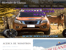Tablet Screenshot of mellasa.com
